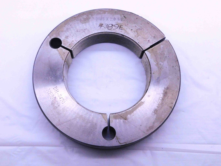 M95 X 2 6g METRIC THREAD RING GAGE 95 2.0 GO ONLY P.D. = 93.663 INSPECTION CHECK - DW39901AC6
