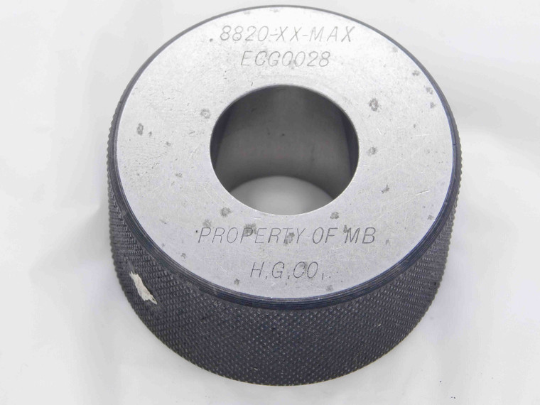 .8820 CL XX MASTER PLAIN BORE RING GAGE .8750 +.0070 OVERSIZE 7/8 22.403 mm .882 - JJ0091CZ5
