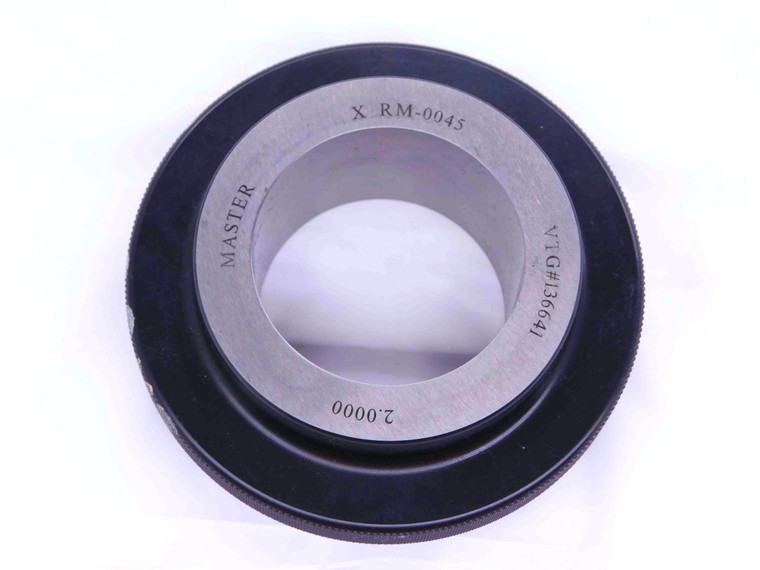 2.0000 CLASS X MASTER PLAIN BORE RING GAGE ONSIZE 2.0 50.800 mm 2.000 CHECK - JJ0126CZ5