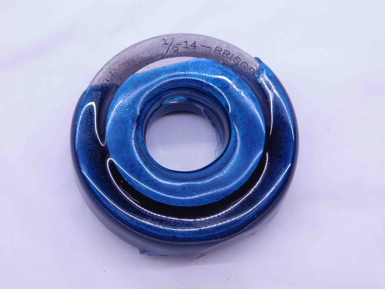 1/2 14 BRIGGS STD PIPE THREAD RING GAGE .5 .50 .500 NPT L1 AMERICAN STANDARD - DW40194LVR