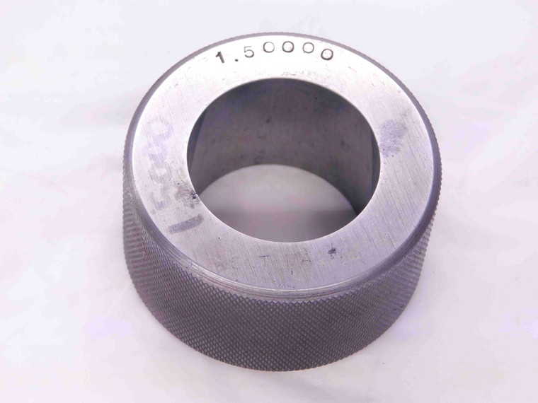 1.5000 MASTER PLAIN BORE RING GAGE ONSIZE 1 1/2 38 mm 1.500 SETTING CHECK - JJ0209DH5