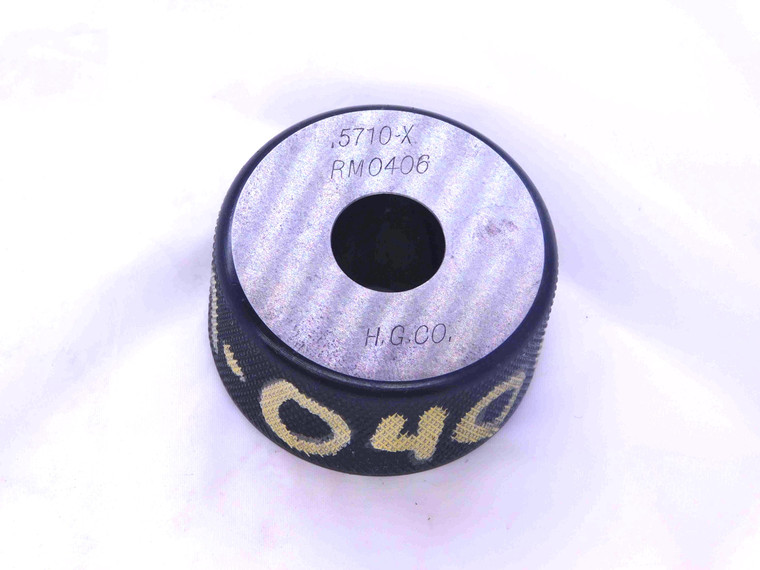.5710 CL X MASTER PLAIN BORE RING GAGE .5625 +.0085 OVERSIZE 9/16 14.503 mm .571 - JJ0232DH5