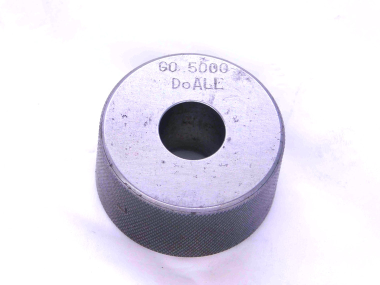 .5000 MASTER PLAIN BORE RING GAGE ONSIZE 1/2 12.700 mm .500 SETTING CHECK - JJ0264AG6