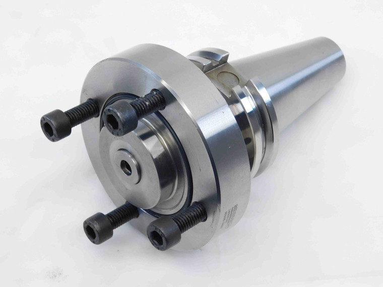 CAT40 SCHUNK 40mm PILOT / 50mm BOLT CIRCLE FACE MILL TOOL HOLDER COOLANT THRU - JG3312DH5