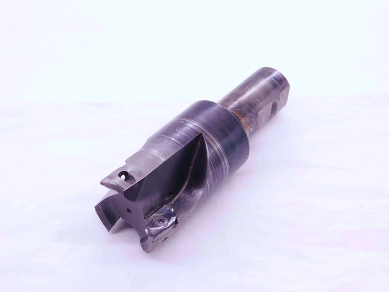 ISCAR 2" DIA. INDEXABLE END MILL 1 1/4 SHANK 3 FL HOLDS APCR 1605 INSERTS 2.0 - NS5327CE4