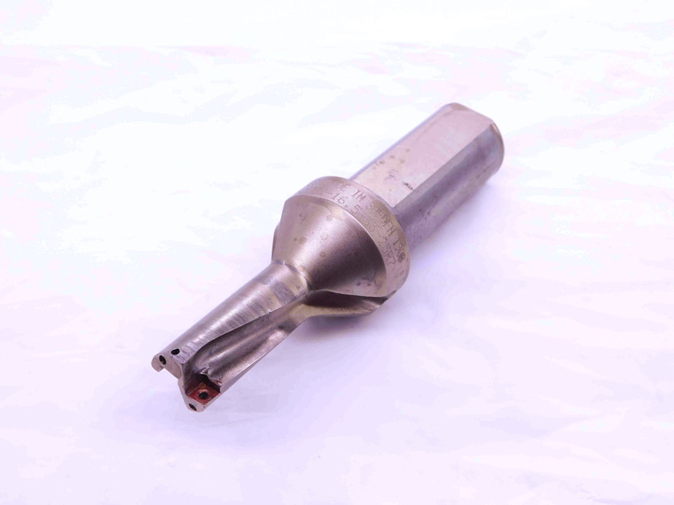 SECO 16.5mm O.D. COOLANT INDEXABLE INSERT DRILL SD502-16.5-33-25R7 1" SHANK 2 FL - NS5330CE4