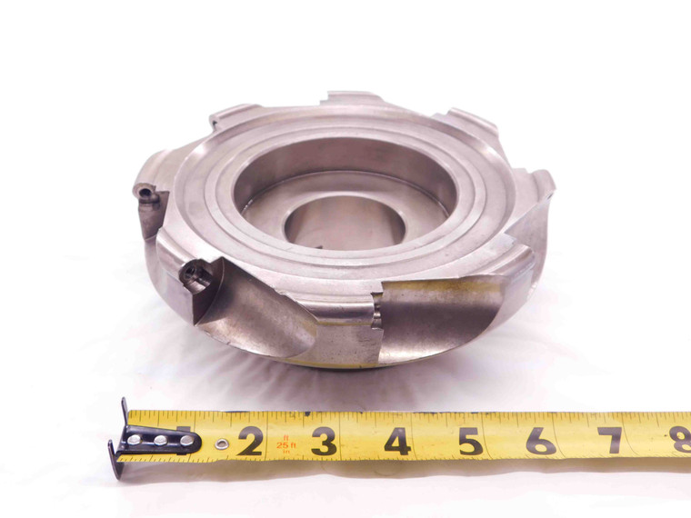 SOWA TOOL 160mm O.D. FACE MILL MMFM4160R 2" PILOT 3/4 KEY HOLDS 8 INSERTS - NS5352LVR