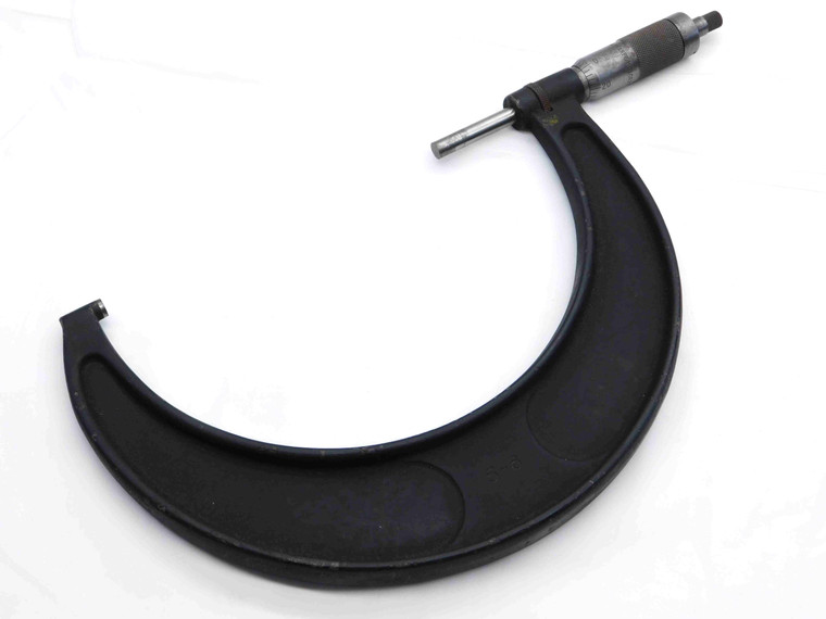 BROWN & SHARPE No.69 MECHANICAL OUTSIDE MICROMETER 5" - 6" RANGE USA MADE MIC - BR12181AS6