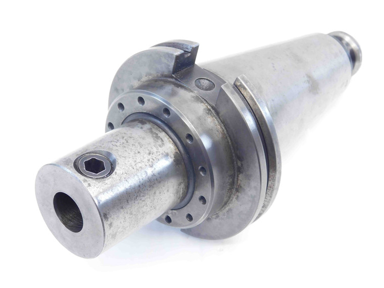 CAT50 3/4 I.D. SOLID END MILL TOOL HOLDER .75 3 3/8 PROJECTION BALANCEABLE - JG3446AT6