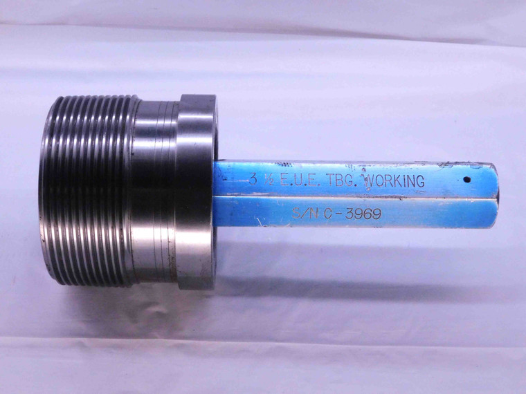 3 1/2 8 UP TBG API 5B PIPE THREAD PLUG GAGE 3.5 3.50 EXTERNAL UPSET TUBING EUE - DW40338AQ6