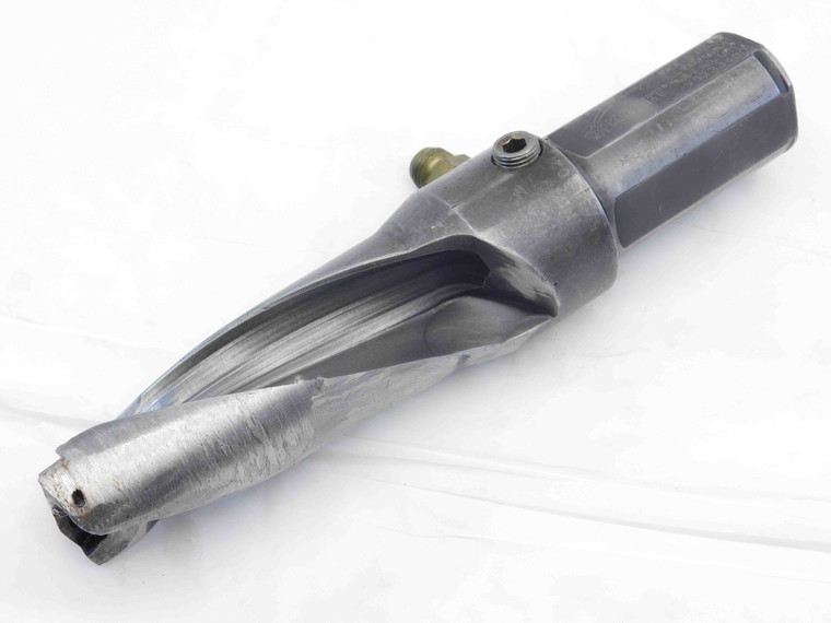 KOMET 1 3/8 O.D. INDEXABLE INSERT DRILL V5733490 1 1/4 SHANK 2 FL 1.375 WOEX - JG3516AT6