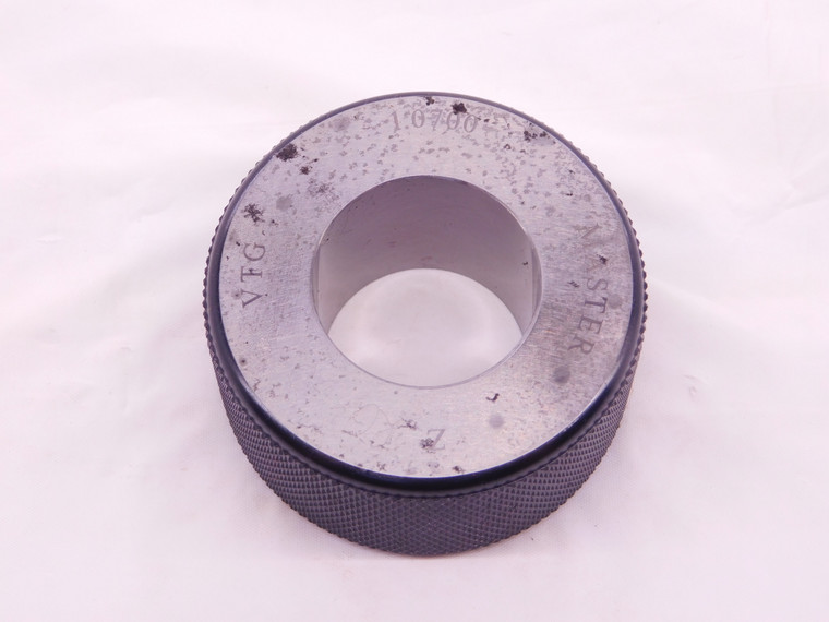 1.0700 CL Z MASTER PLAIN BORE RING GAGE 1.0625 +.0075 1 1/16 27 mm 1.070 - NS5486AU6
