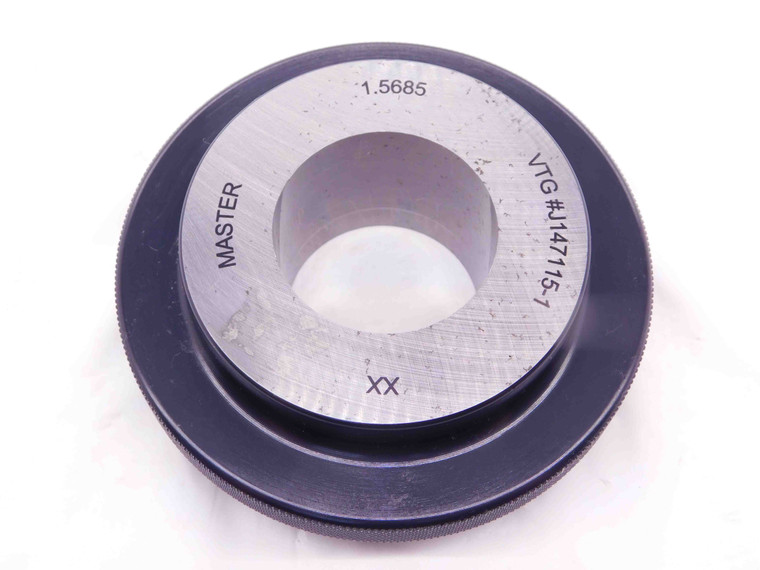 1.5685 CLASS XX MASTER PLAIN BORE RING GAGE 1.5625 +.0060 OVERSIZE 1 9/16 40 mm - NS5535AU6