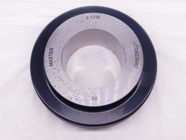 2.1216 CLASS XX MASTER PLAIN BORE RING GAGE 2.1250 -.0034 UNDERSIZE 2 1/8 54 mm - NS5559AU6