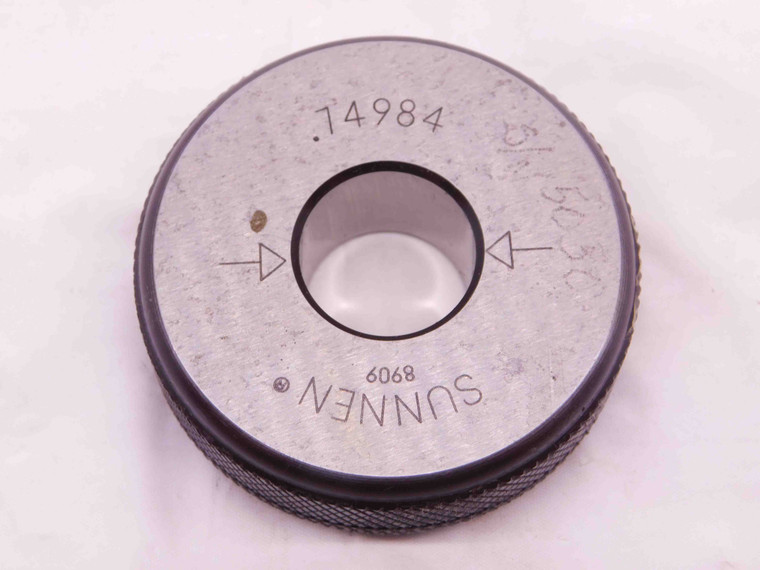 .74984 MASTER PLAIN BORE RING GAGE .7500 -.0002 UNDERSIZE 3/4 19 mm - NS5573AU6