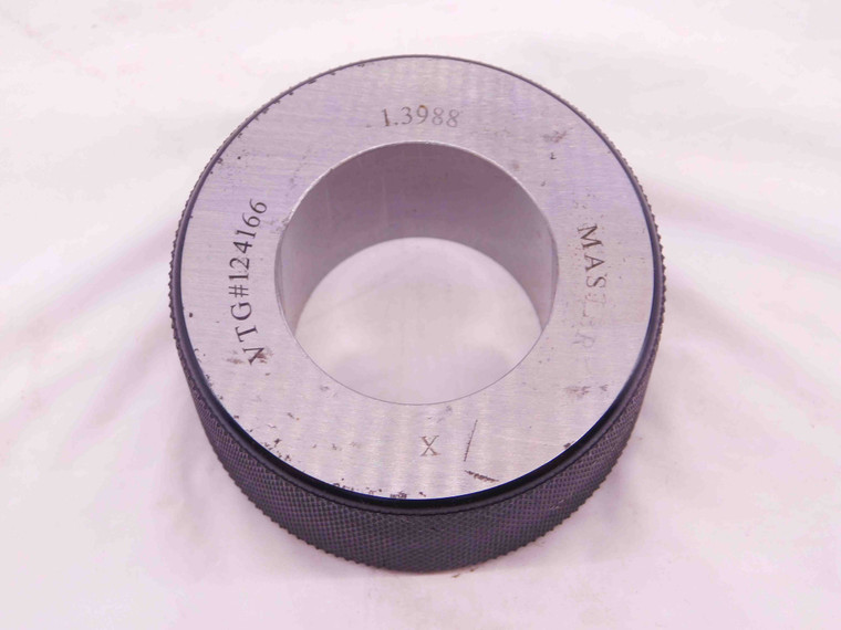 1.3988 CL X MASTER PLAIN BORE RING GAGE 1.4063 -.0075 1 13/32 35.530 mm - NS5621AU6