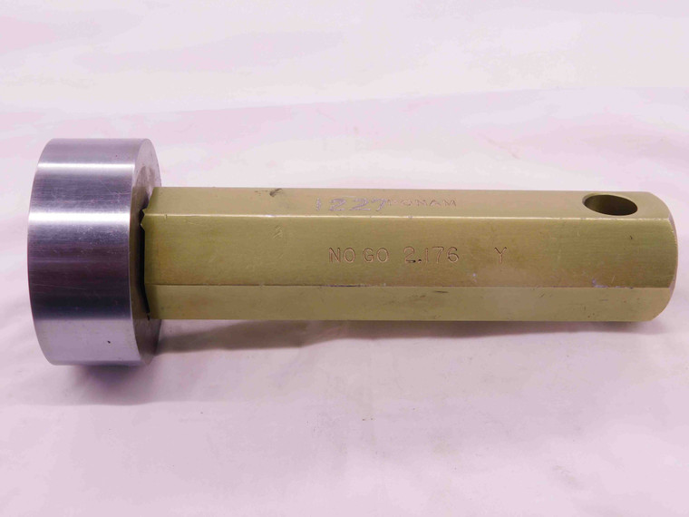 2.1760 CLASS Y PIN PLUG GAGE 2.1875 -.0115 UNDERSIZE 2 3/16 55.270 mm 2.176 - NS5676AR6