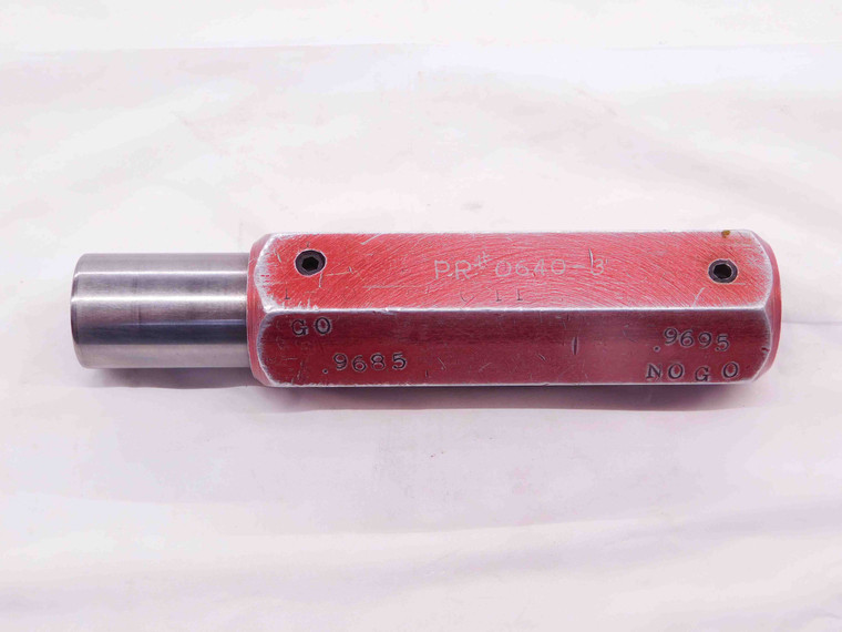 .9685 PIN PLUG GAGE .9688 -.0003 UNDERSIZE 31/32 24.600 mm - NS5709AR6
