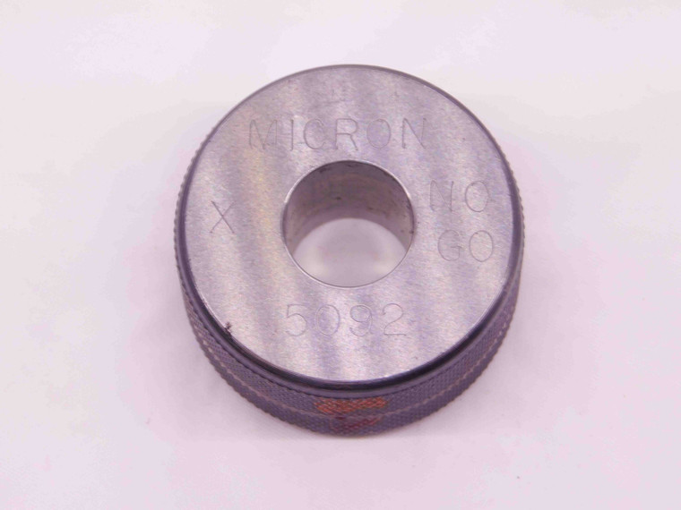 .5092 CLASS X MASTER PLAIN BORE RING GAGE .5000 +.0092 OVERSIZE 1/2 13 mm - NS5761AU6