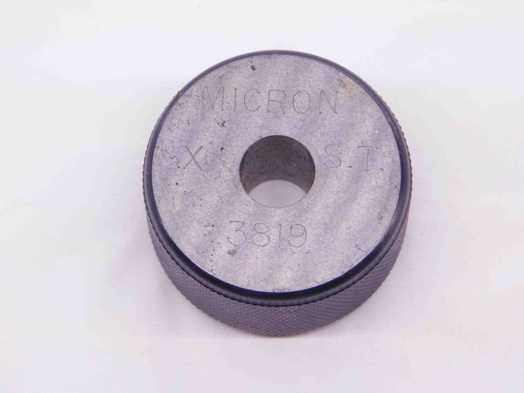 .3819 CLASS X MASTER PLAIN BORE RING GAGE .3750 +.0069 OVERSIZE 3/8 9.700 mm - NS5762AU6