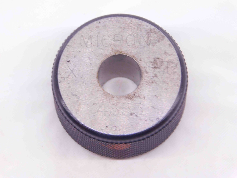 .4355 CLASS X MASTER PLAIN BORE RING GAGE .4375 -.0020 UNDERSIZE 7/16 11 mm - NS5765AU6