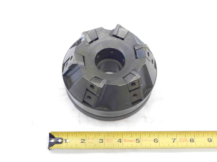 KENNAMETAL 4 1/2 O.D. FACE MILL FSR46 1 1/4 PILOT 1/2 KEY HOLDS 6 INSERTS SD - JG3586CE5