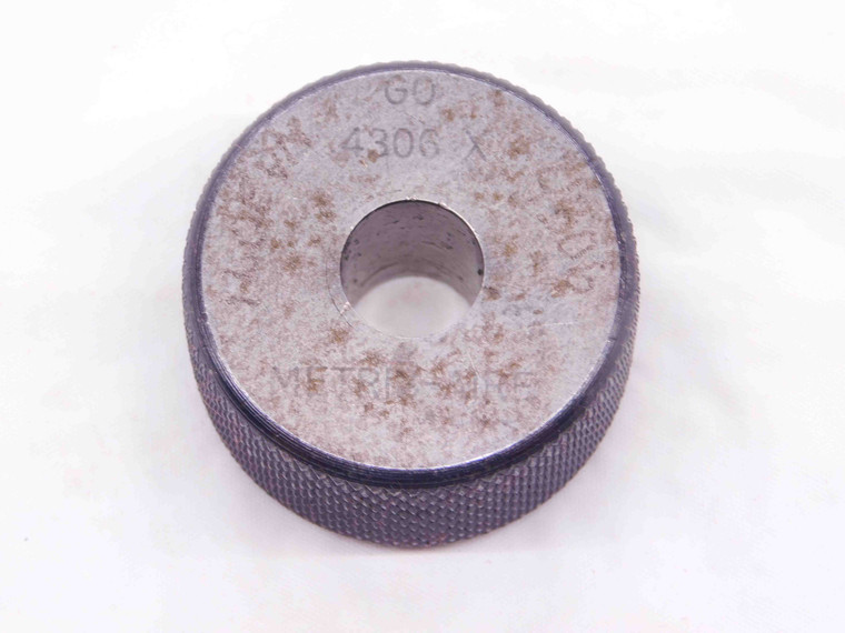 .4306 CLASS X MASTER PLAIN BORE RING GAGE .4375 -.0069 UNDERSIZE 7/16 11 mm - NS5781AU6