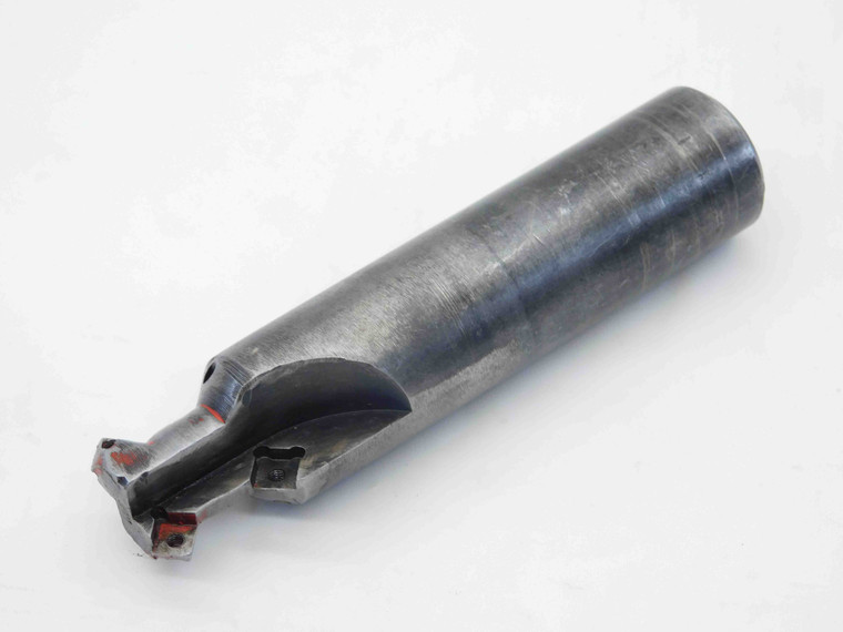 CT&S CO. 1" DIA. DOUBLE CHAMFER INDEXABLE END MILL CT-51801 1" SHANK 2 FLUTE 1.0 - JG3630CE4