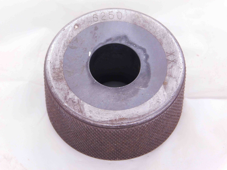 .6250 CLASS XX CARBIDE MASTER PLAIN BORE RING GAGE ONSIZE 5/8 16 mm .625 - JJ0629AS6