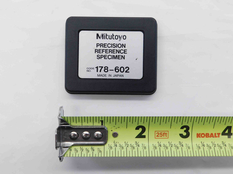 MITUTOYO No.178-602 PRECISION REFERENCE SPECIMEN USE WITH SJ-301 / SJ-400 - BR12441CZ5