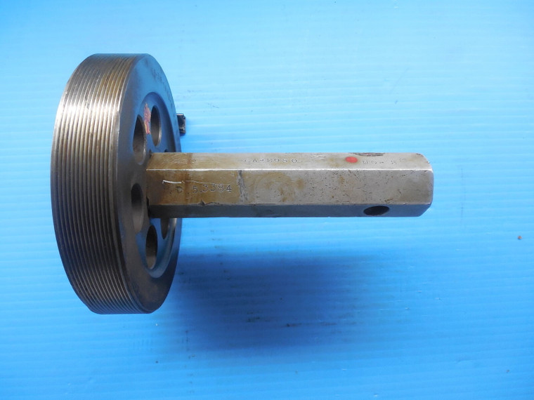 5 3/8 16 NS 4 THREAD PLUG GAGE 5.375 NO GO ONLY P.D. = 5.3384 MACHINE INSPECTION