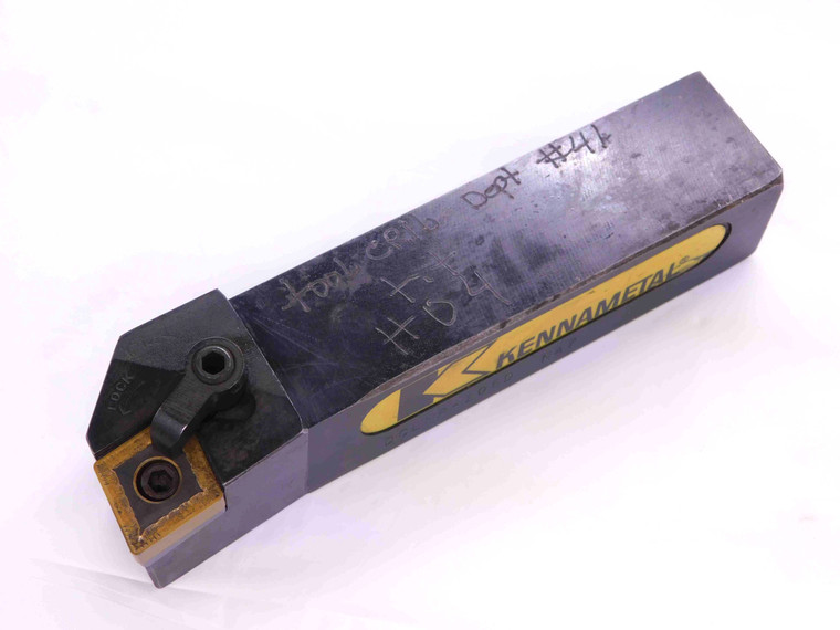 KENNAMETAL DCLNR-206D LATHE TURNING TOOL HOLDER 1 1/4 SHANK CN-64 INSERTS 6" OAL - JJ0582CE5