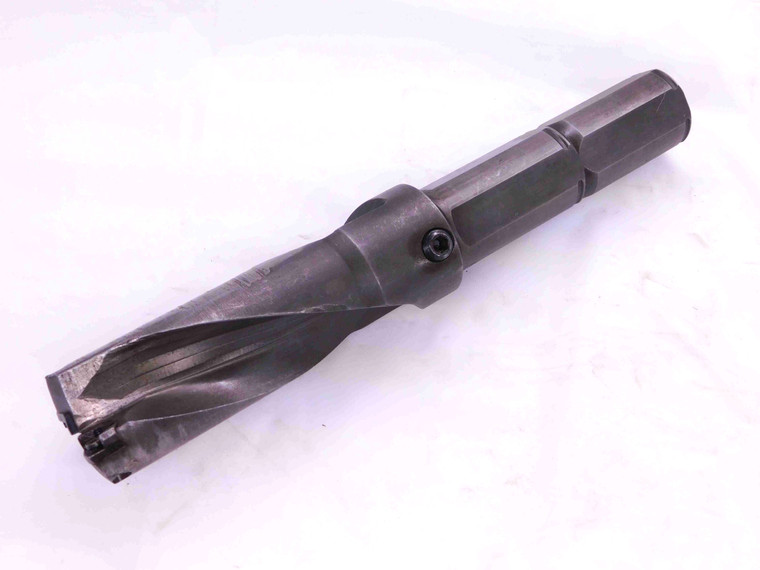 KOMET 1 1/2 O.D. COOLANT INDEXABLE INSERT DRILL V5733810 1 1/4 SHANK 2 FL 1.5 - JJ0602AT6