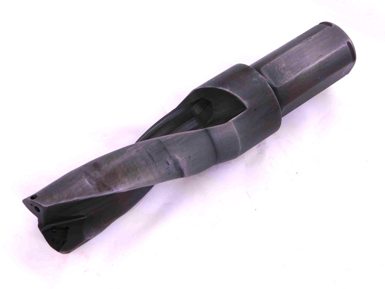 1 3/8 O.D. 7" OAL COOLANT THRU INDEXABLE INSERT DRILL 1 1/4 SHANK 2 FLUTE 1.375 - JJ0607AT6