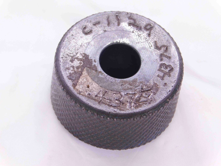 .4375 CLASS X MASTER PLAIN BORE RING GAGE ONSIZE 7/16 11 mm SETTING INSPECTION - JJ0682AS6