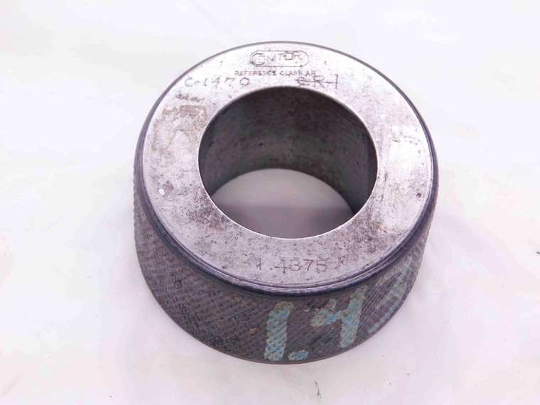 1.4375 MASTER PLAIN BORE RING GAGE ONSIZE 1 7/16 36.513 mm SETTING INSPECTION - JJ0687AS6