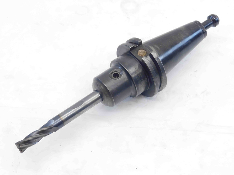 CAT40 SCULLY JONES 1/2 ID SOLID END MILL TOOL HOLDER .5 2 1/2 PROJ. 6B 65453 - JG3767CH5