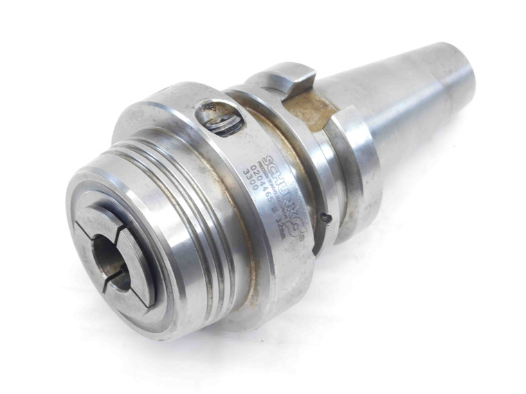 BT40 SCHUNK 32mm ID HYDRAULIC CHUCK TOOL HOLDER 204465 W/ 3/4 ID REDUCER SLEEVE - JG3768CH5