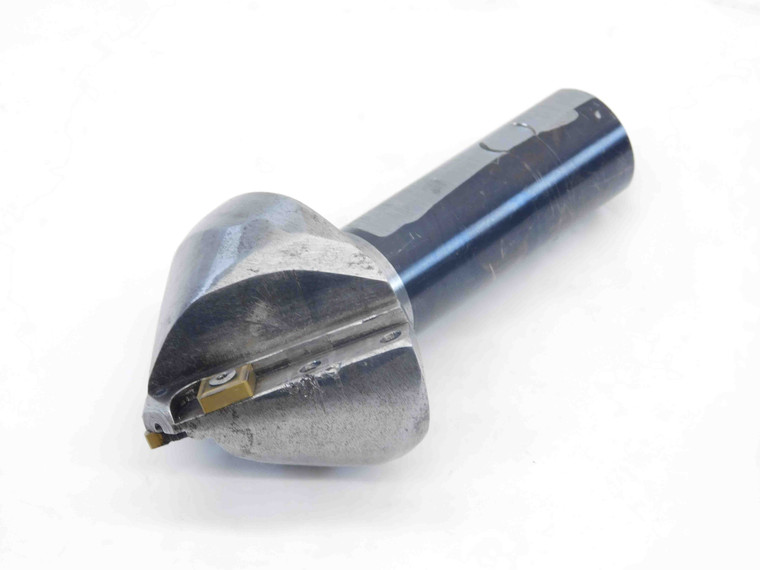 2 1/2 DIA. CHAMFERING INDEXABLE END MILL 1" SHANK 2 FL HOLDS SN-32 INSERTS 2.5 - JG3802DH5