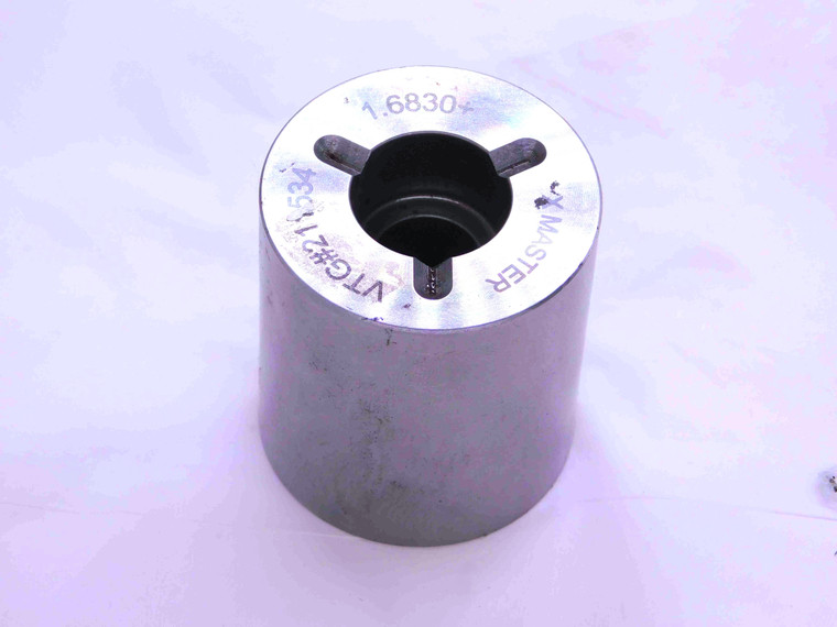 1.6830 CLASS X PIN PLUG GAGE 1.6875 -.0045 UNDERSIZE 1 11/16 42.748 mm 1.683 - JJ0799DG5