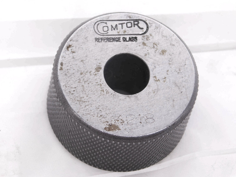 .4218 MASTER PLAIN BORE RING GAGE .4219 -.0001 OVERSIZE 27/64 10.714 mm CHECK - JJ0854AX6