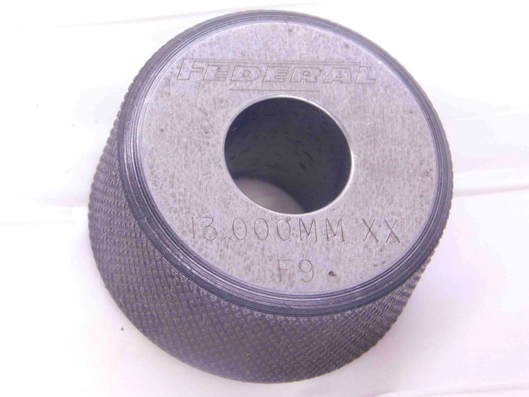 13.000 CL XX MASTER PLAIN BORE RING GAGE ONSIZE 13 mm .5118 13.00 SETTING CHECK - JJ0883AX6