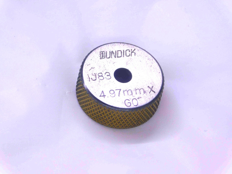 4.970 CLASS X MASTER PLAIN BORE RING GAGE 5.000 -.030 UNDERSIZE 5 mm .1957 4.97 - JJ0885AX6