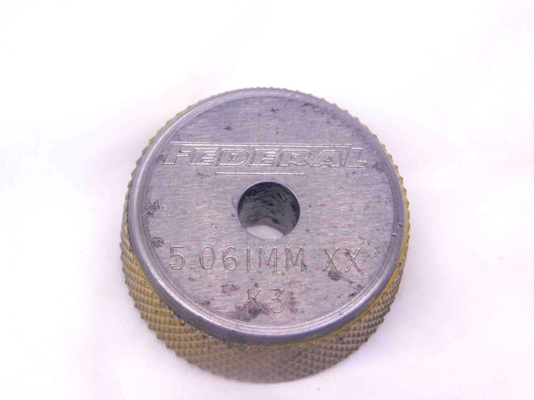 5.061 CL XX MASTER PLAIN BORE RING GAGE 5.000 +.061 5 mm .1993 SETTING CHECK - JJ0893AX6