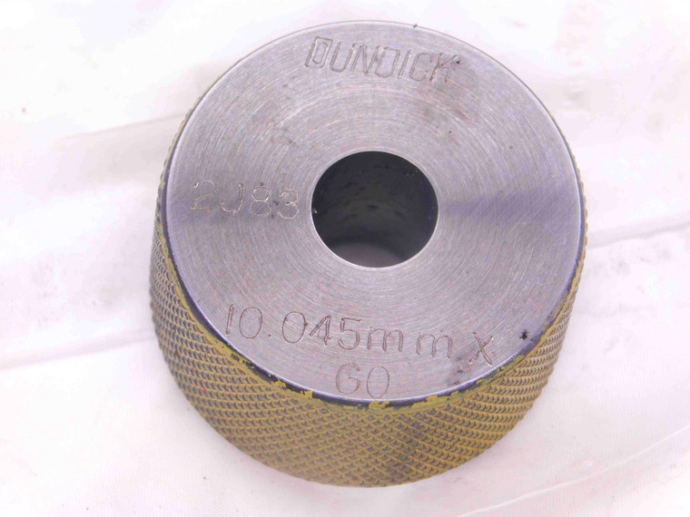 10.045 CLASS X MASTER PLAIN BORE RING GAGE 10.000 +.045 OVERSIZE 10 mm .3955 - JJ0897AX6