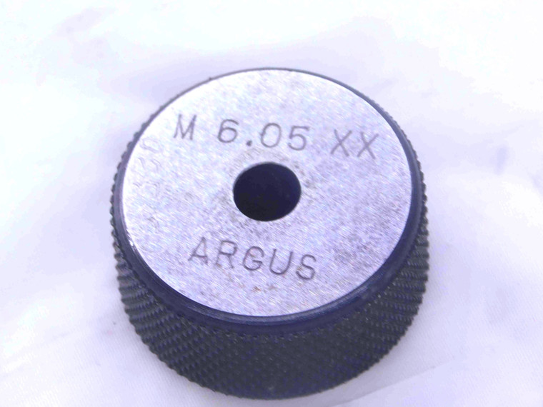 6.050 CLASS XX MASTER PLAIN BORE RING GAGE 6.000 +.050 OVERSIZE 6 mm .2382 6.05 - JJ0898AX6