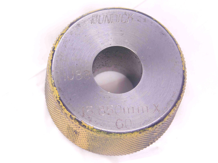 15.850 CL X MASTER PLAIN BORE RING GAGE 16.000 -.150 UNDERSIZE 16 mm .6240 15.85 - JJ0918AX6