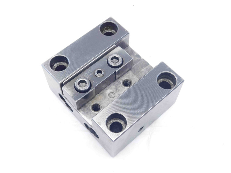 25mm SLOT WIDTH LATHE TOOL BLOCK 65mm X 85mm BOLT HOLE PATTERN HF4A-25RL 25 - JG3844CZ5