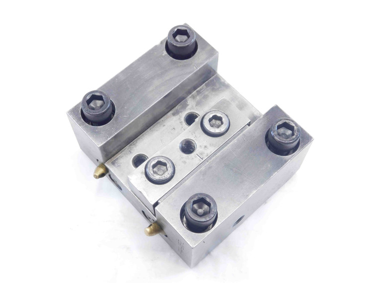 1" SLOT WIDTH LATHE TOOL HOLDER BLOCK 60mm X 80mm BOLT PATTERN HF4A-25RL 1.0 - JG3912CZ5