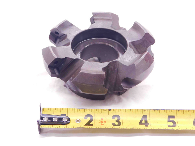 SANDVIK 4" O.D. FACE MILL RA245-102R38-18H 1 1/2 PILOT HOLDS 6 INSERTS 4.0 - NS5918AT6